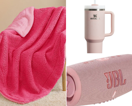 My Favorite Pink Finds cover photo collage