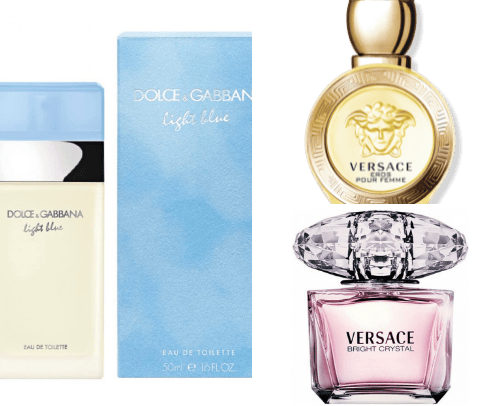 Perfumes I love and recommend cover photo collage