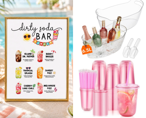 The Cutest Dirty Soda Bar Finds 🥤 cover photo collage