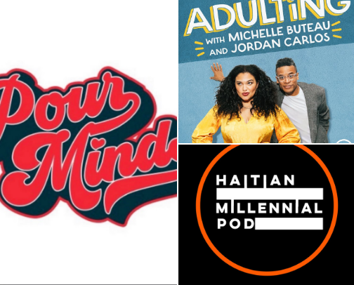 Podcasts That I Love (Random Genre)🎧 cover photo collage