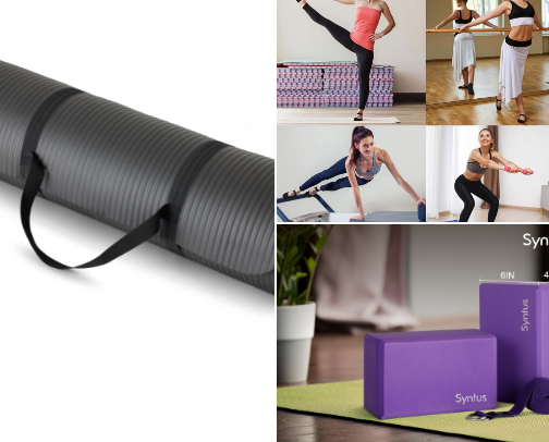 Everything You Need for Your Yoga Journey cover photo collage