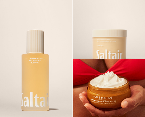 body care favorites cover photo collage