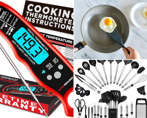 The Aesthetic & Functional Kitchen: Modern Essentials cover photo collage