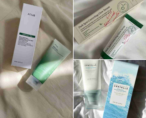 Clear & Glowy Skin Routine – Korean Products for Oily Skin (2026) cover photo collage