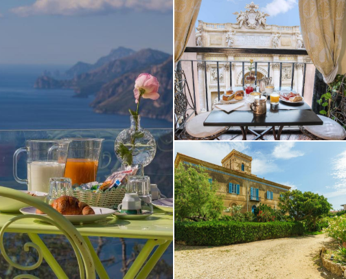 Where to stay in Italy: the best hotels & Airbnb's for an epic trip cover photo collage