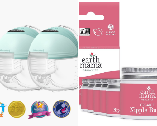 First-Time Mom’s Must-Haves (Breastfeeding) cover photo collage