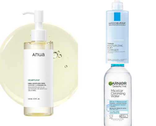 My night routine for clear, healthy skin (PM essentials) cover photo collage