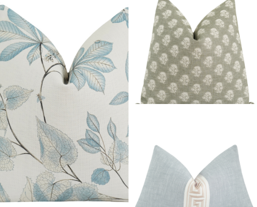 Affordable Pillows cover photo collage