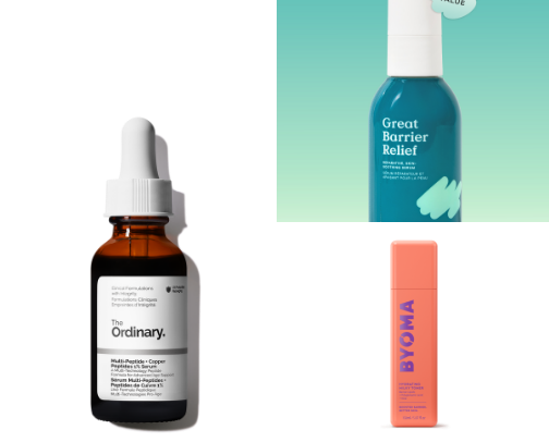 Arid climate minimal skin routine cover photo collage