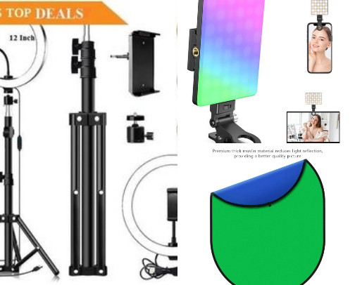 Content creation kits cover photo collage