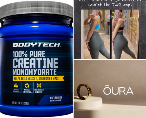 Gym, wellness, and weight loss 💪🏼💜 cover photo collage