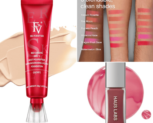 Haus labs best product cover photo collage