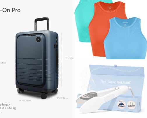 "Carry-On Only" European Summer Packing Essentials cover photo collage