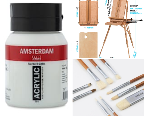 New to me art tools I’m trying cover photo collage