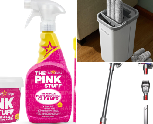 Best cleaning items on amazon cover photo collage