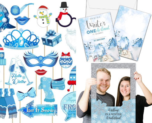 Winter ONEderland cover photo collage