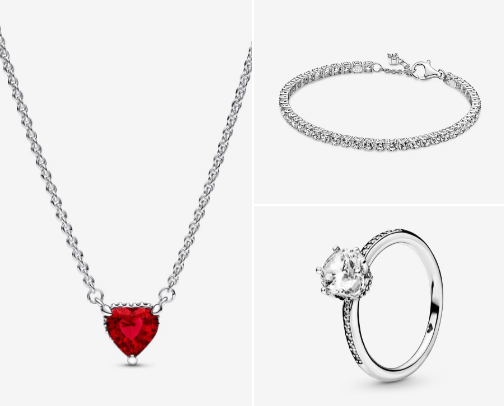 PANDORA Jewellery 💍 cover photo collage