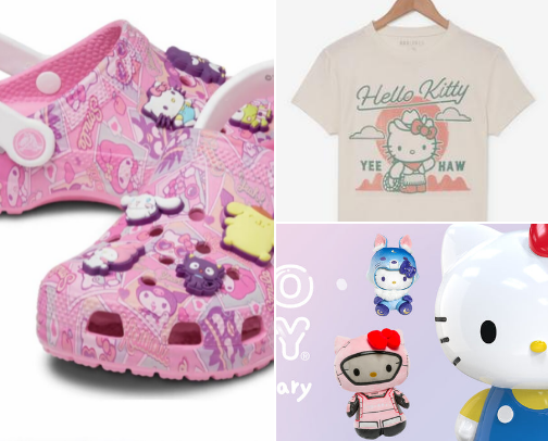 Hello kitty/sanrio 🎀 cover photo collage
