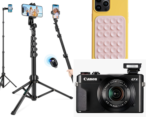 must haves for content creation cover photo collage