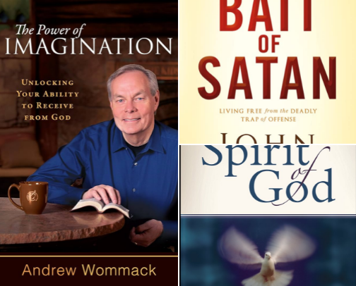 books for spiritual  growth cover photo collage