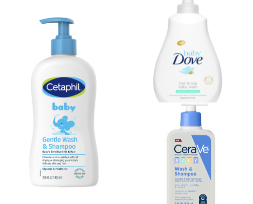 🫧 Gentle cleansers for your little one 🧸 cover photo collage