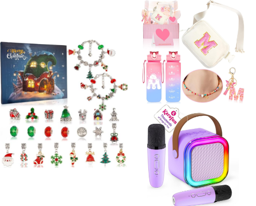 🎄Holiday Must Haves for Girls (7-9) $100 Total cover photo collage