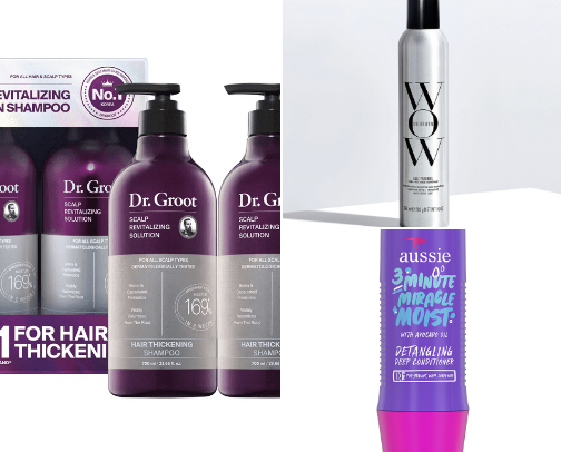 Favorite Hair Care products cover photo collage