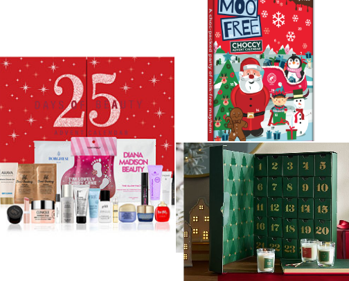 Advent Season, 24 days, 24 surprises 🤶 cover photo collage