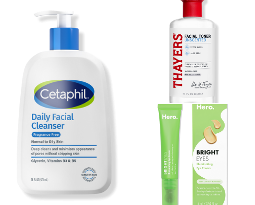 Skin Care cover photo collage