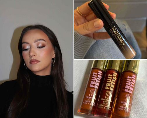 Makeup products I adore💗 cover photo collage
