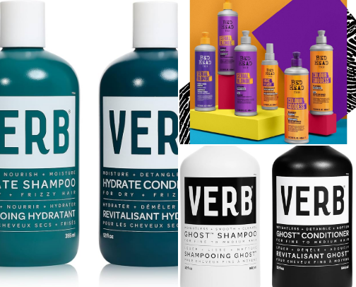 Hair products I recommend as a hair stylist cover photo collage