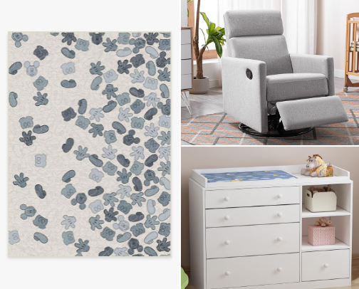 Nursery Items cover photo collage