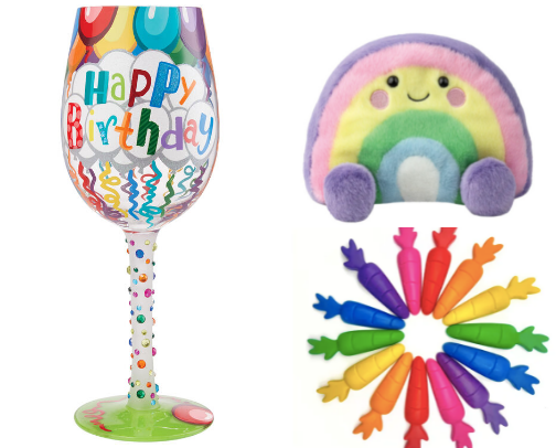 Rainbow Aesthetic cover photo collage