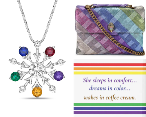 Rainbow Aesthetic cover photo collage