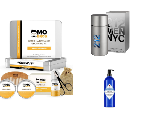 Father's Day Grooming Gifts He'll Actually Use cover photo collage