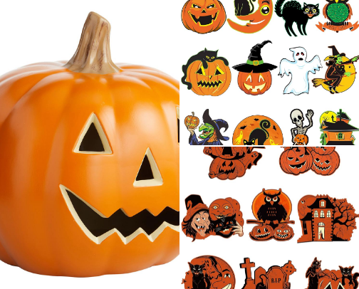 🎃 Nostalgic Halloween Decor: ’90s & Early 2000s Edition cover photo collage