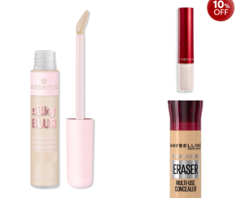 Affordable concealer cover photo collage