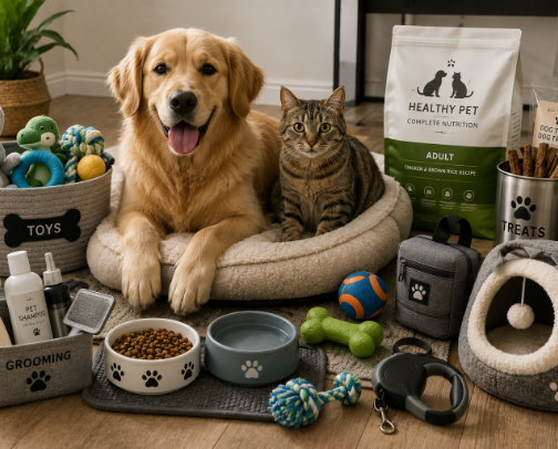 Pet Supplies cover photo collage