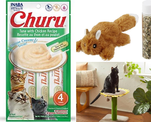 Favorite pet products that are cat approved! cover photo collage