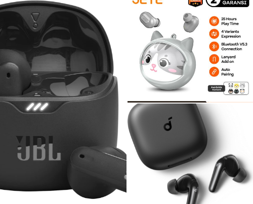 Comfortable TWS Earbuds for Daily Activities cover photo collage