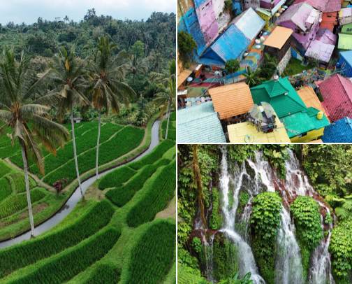 Indonesia Travel 🇮🇩 cover photo collage