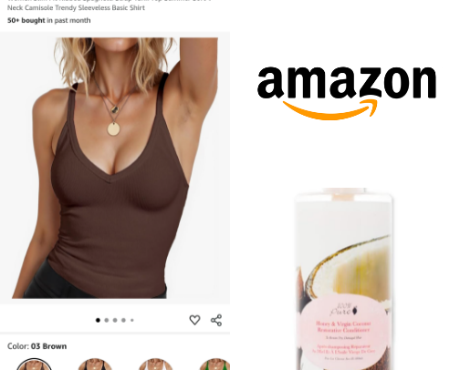 Amazon Finds cover photo collage