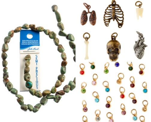 Beads, Wire, Jute and Gems 💎 ✨️ cover photo collage