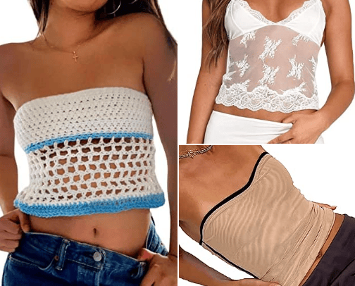 summer tops cover photo collage