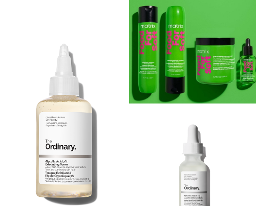 My favorite beauty recs cover photo collage