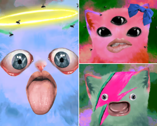 NFT ART COLLECTIVE cover photo collage