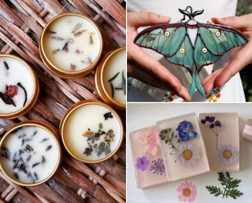 Great Etsy finds cover photo collage