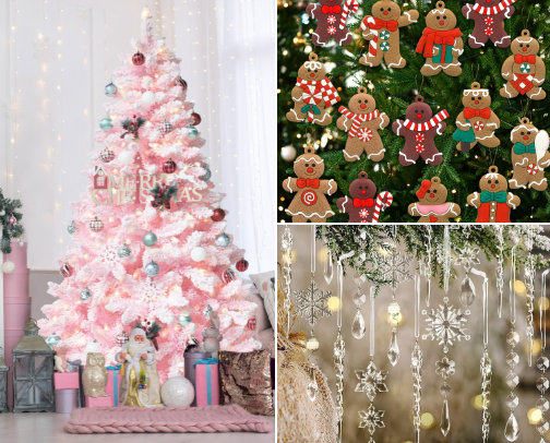 Christmas Decorations cover photo collage
