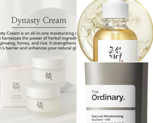 Dry skin cover photo collage
