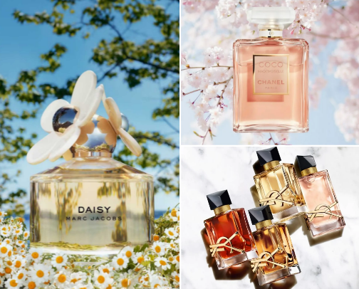 Elegant. Fresh. Addictive. cover photo collage